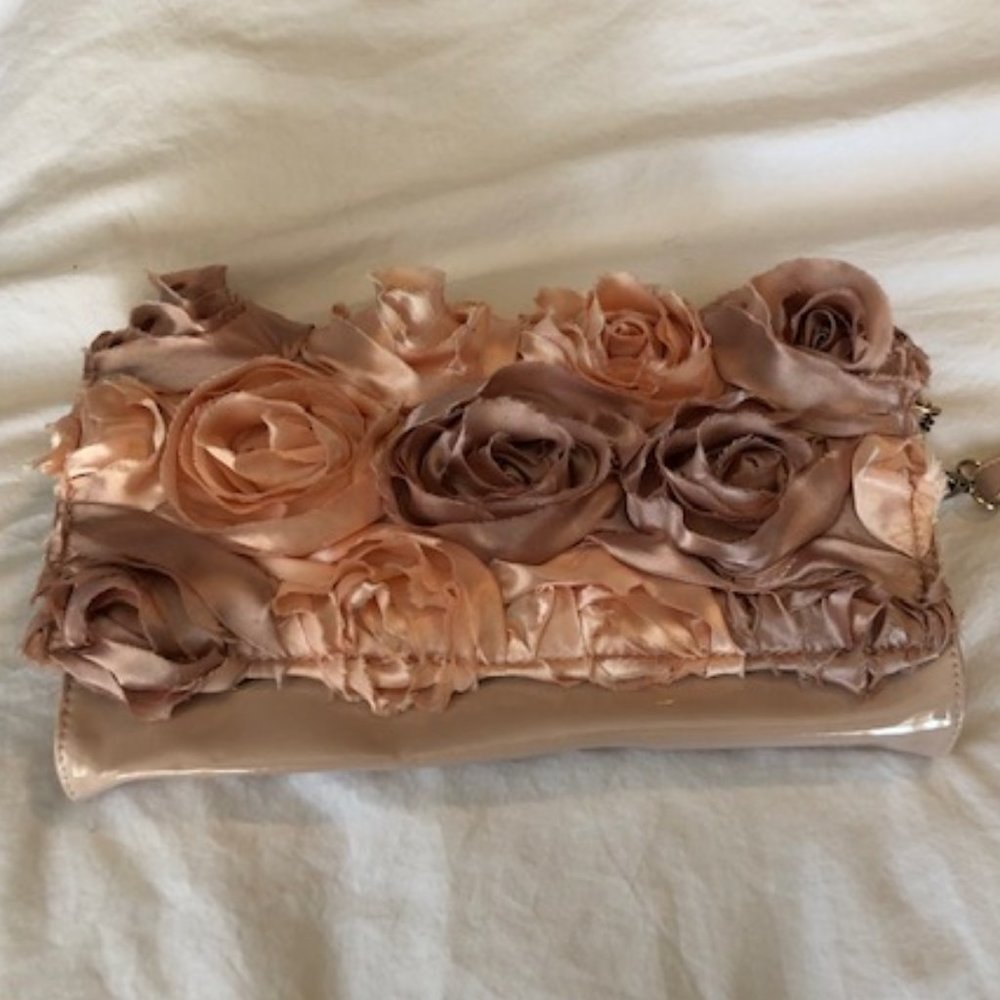 Kate Landry Pink Rose Purse NWT